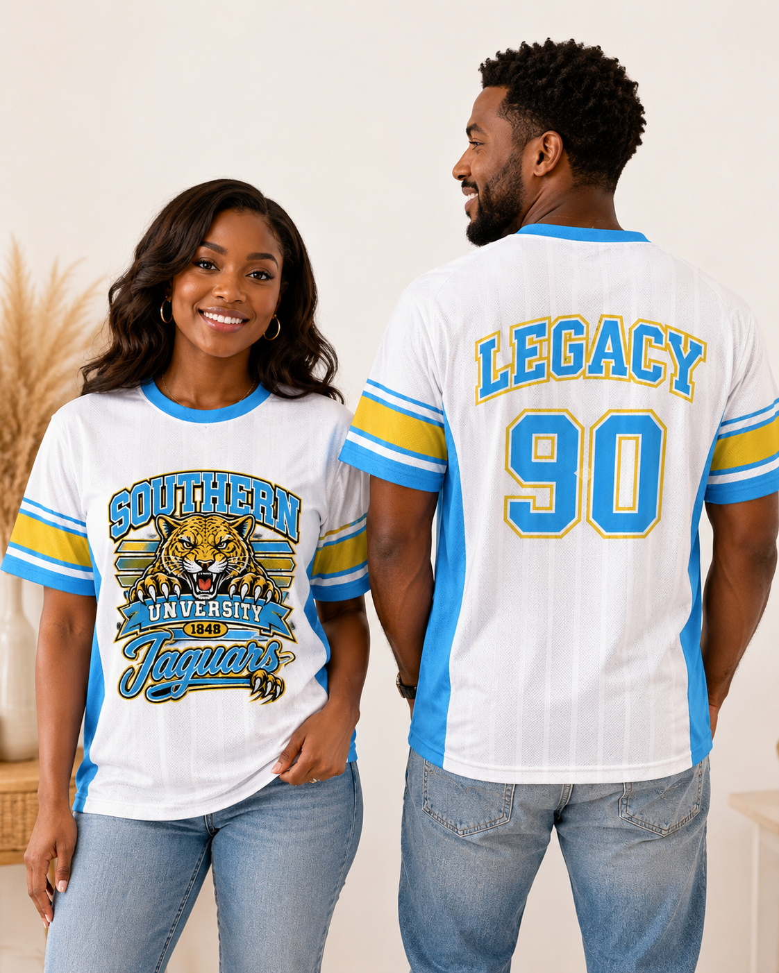 Southern Unisex Jacquard Mesh Sports Jersey