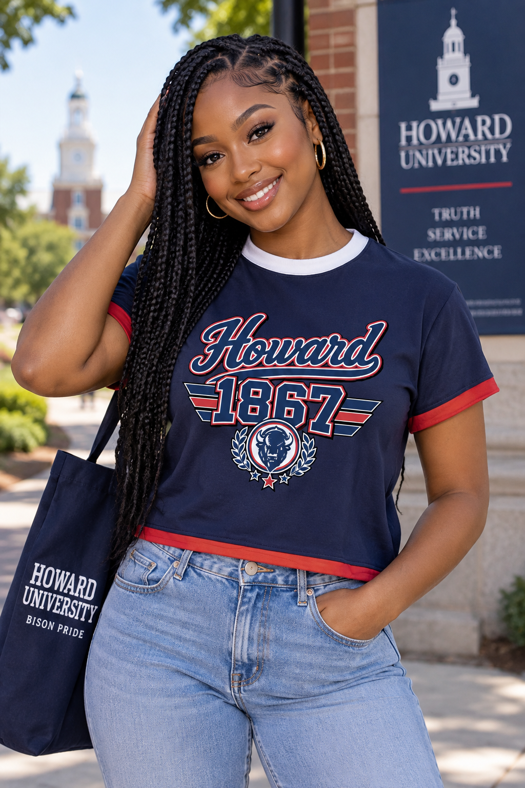 Howard Boxy Color Block T-Shirt