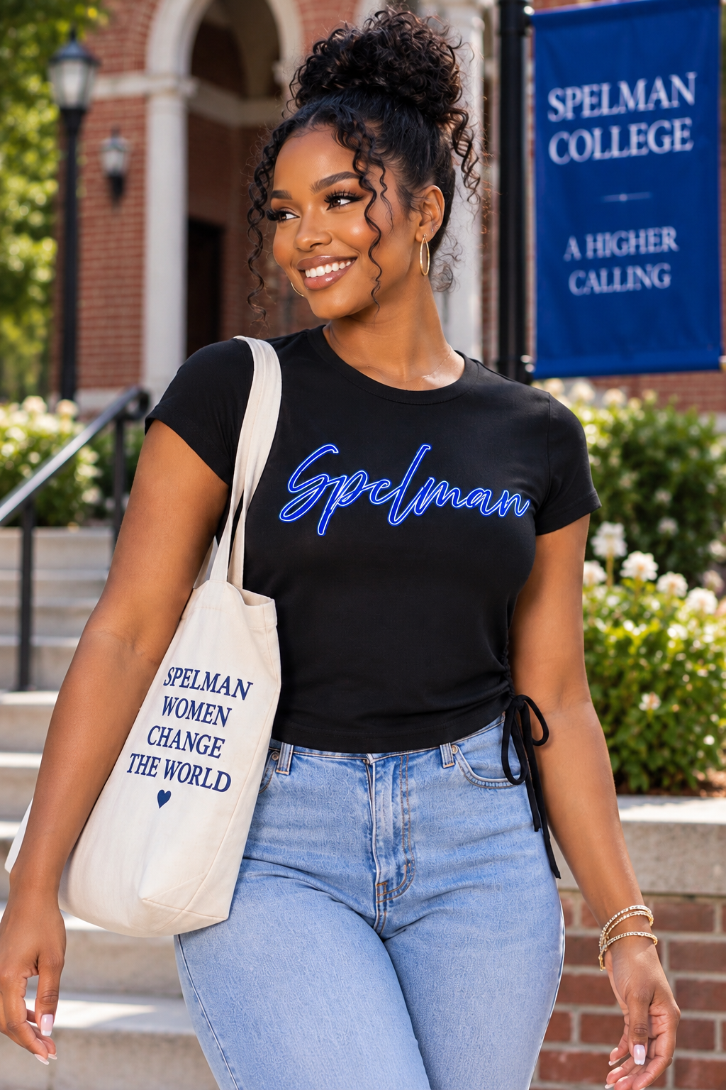 Spelman Drawstring T-Shirt