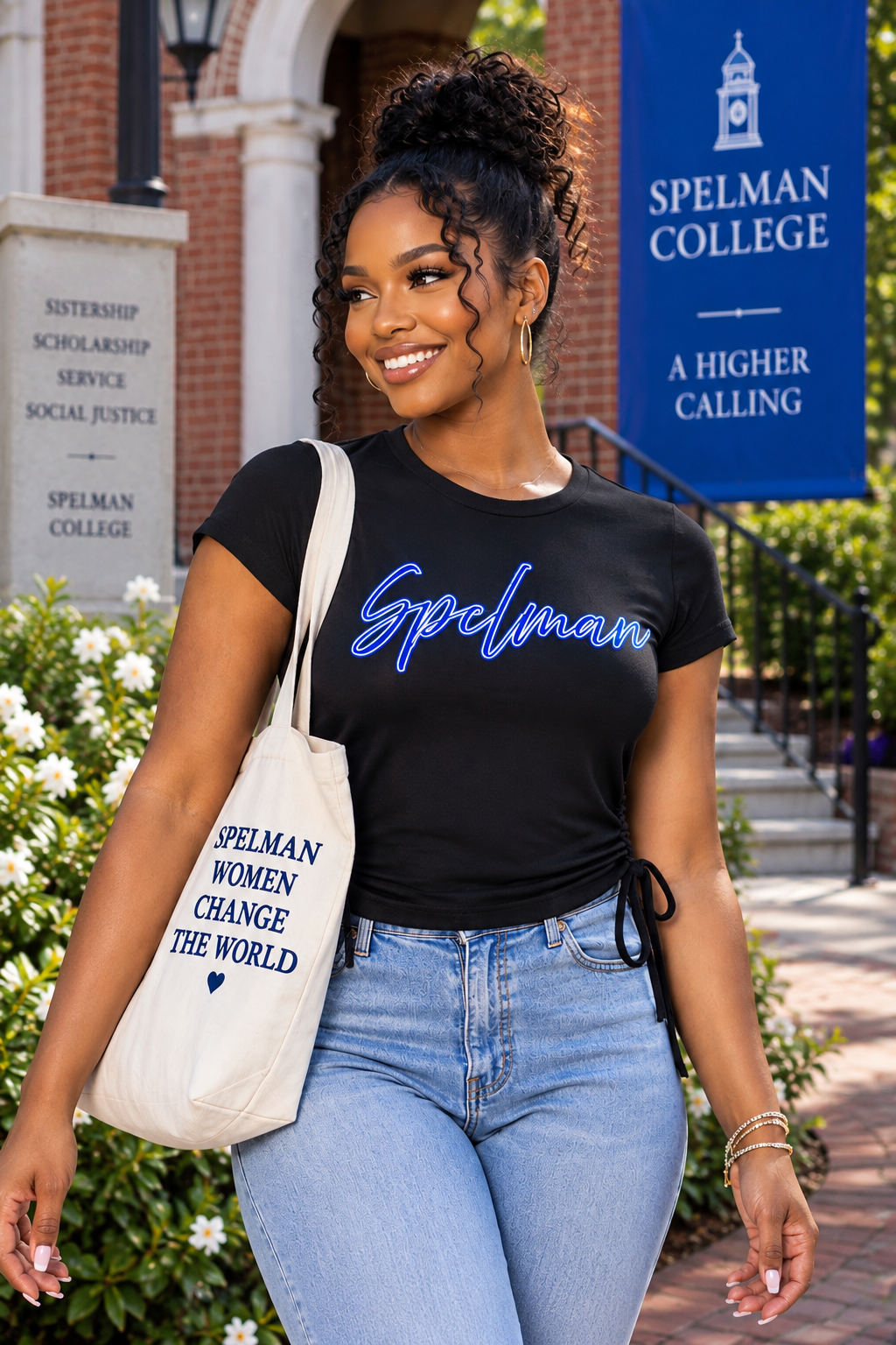Spelman Drawstring T-Shirt