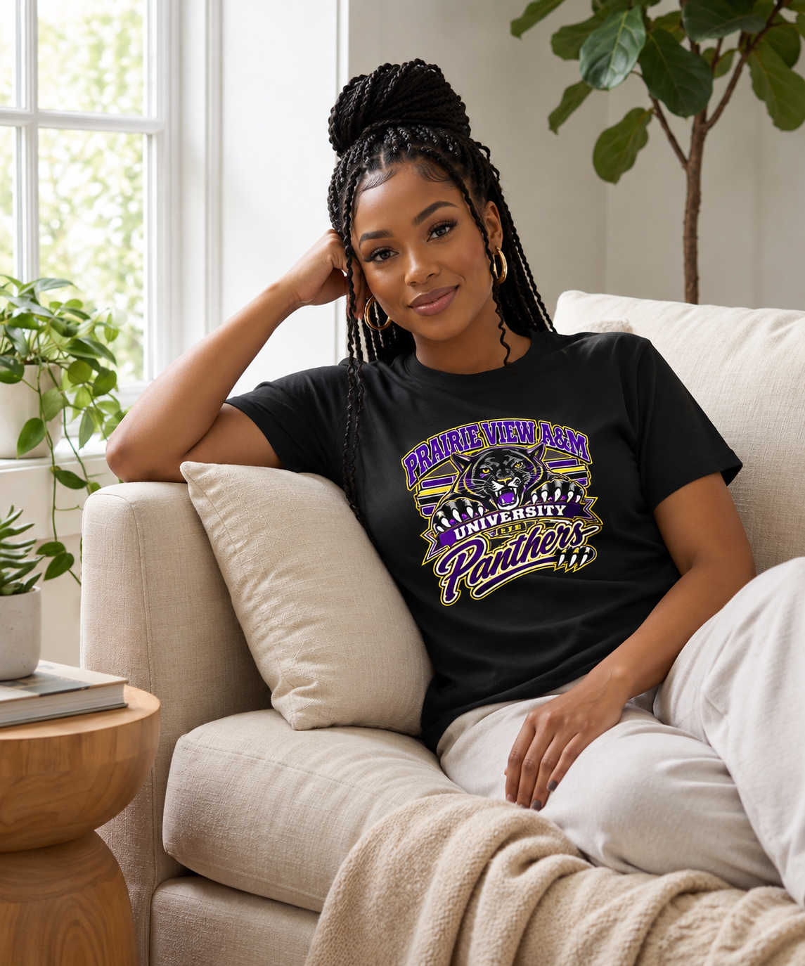 Prairie View A&M Unisex Heavyweight T-Shirt