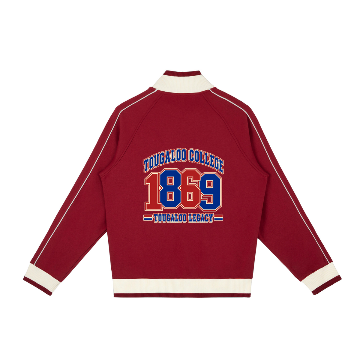 Tougaloo College Color-Block Track Jacket – alternate view 2