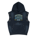NC A&T Unisex Vintage Wash Sun Fade Sleeveless Hoodie
