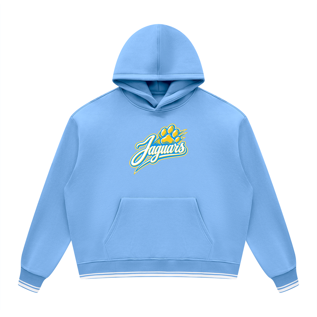 Southern U Unisex Oversized Color Block Fleece Hoodie