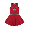 Clark Atlanta Color Block A-Line Sleeveless Dress