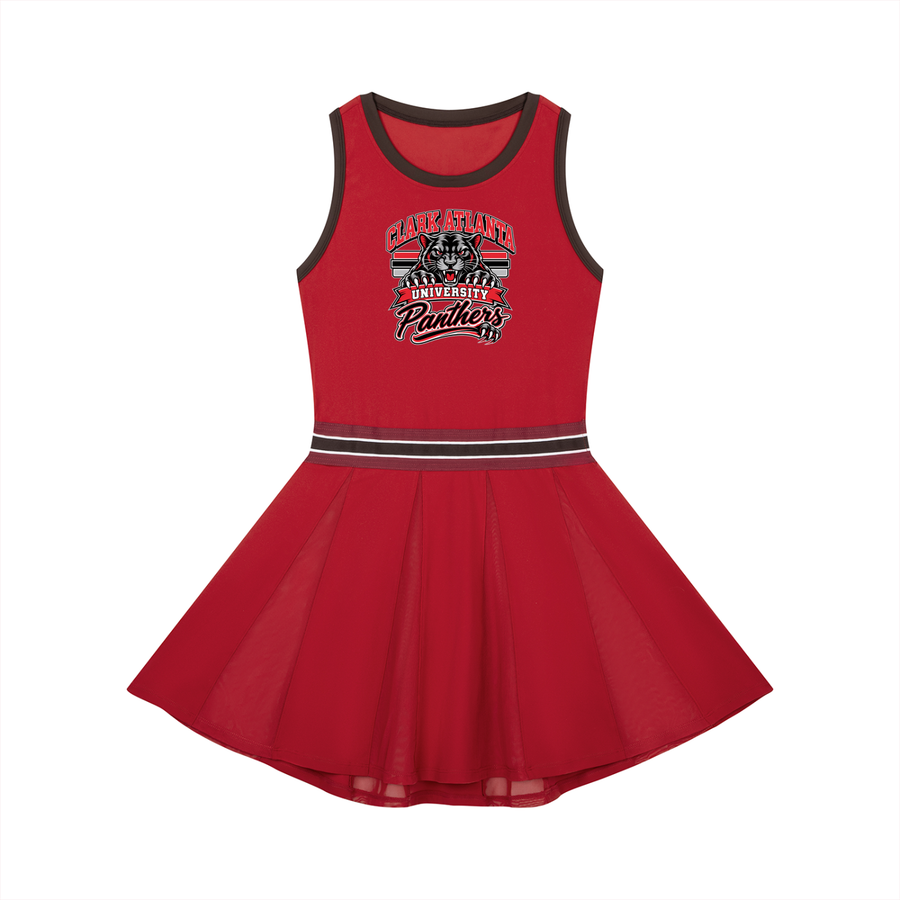 Clark Atlanta Color Block A-Line Sleeveless Dress