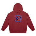 Tougaloo College 1869 Oversized Hoodie in red – primary product view