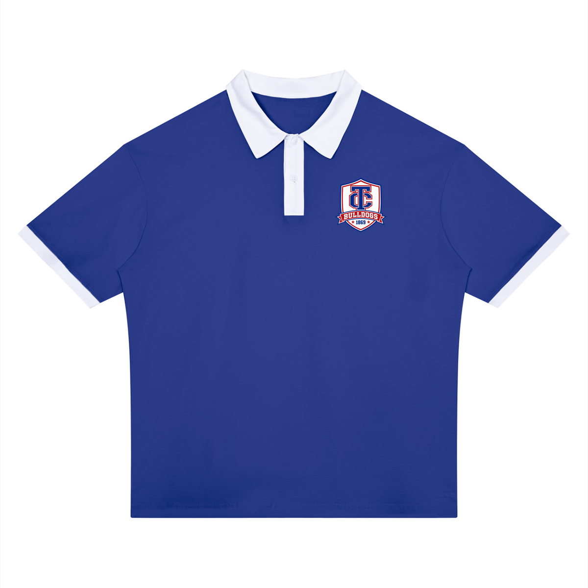 Tougaloo Unisex Color Block Polo Shirt