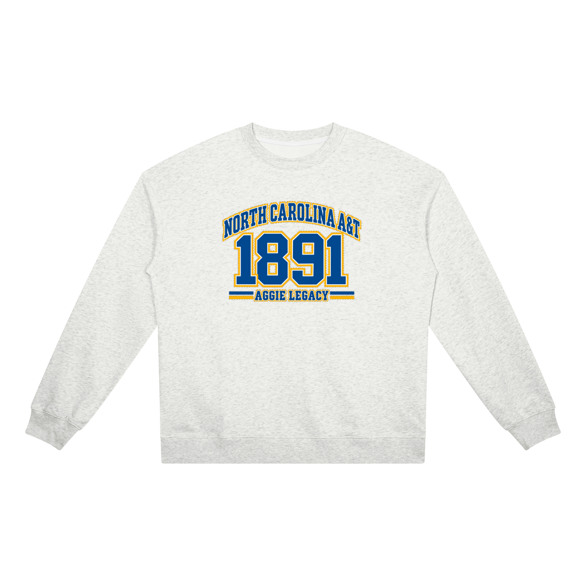 North Carolina A&T 1891 Heavyweight Crewneck Sweatshirt – alternate view 5