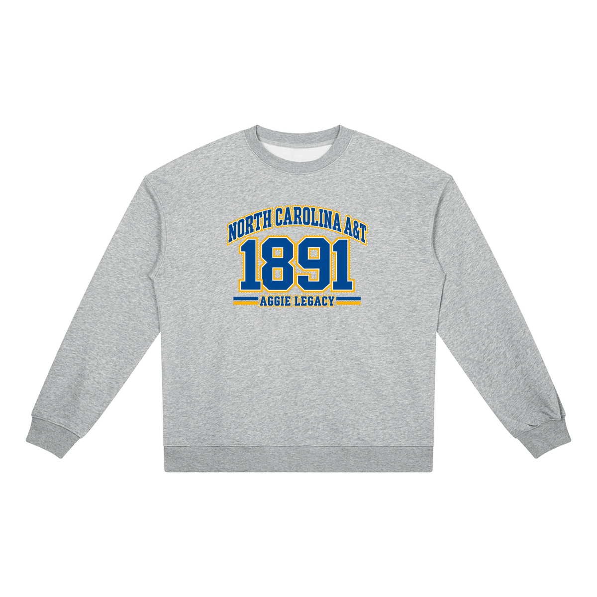 North Carolina A&T 1891 Heavyweight Crewneck Sweatshirt – alternate view 7
