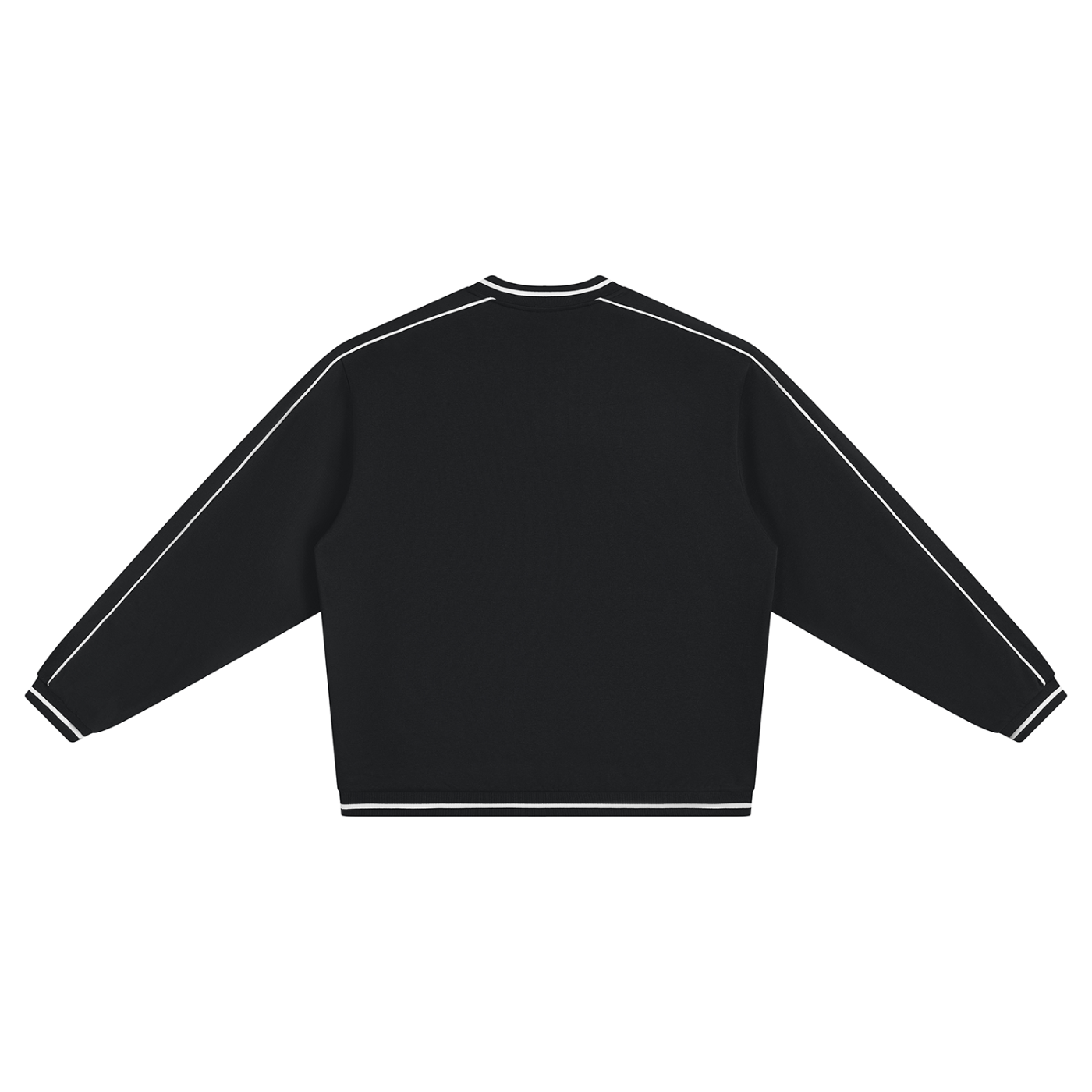 CAU Unisex Color Block V-Neck Sweatshirt