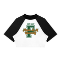 FAMU Women’s Color Block Raglan Crop T-Shirt